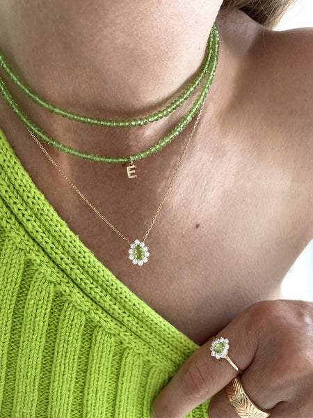 Collier Songe péridot