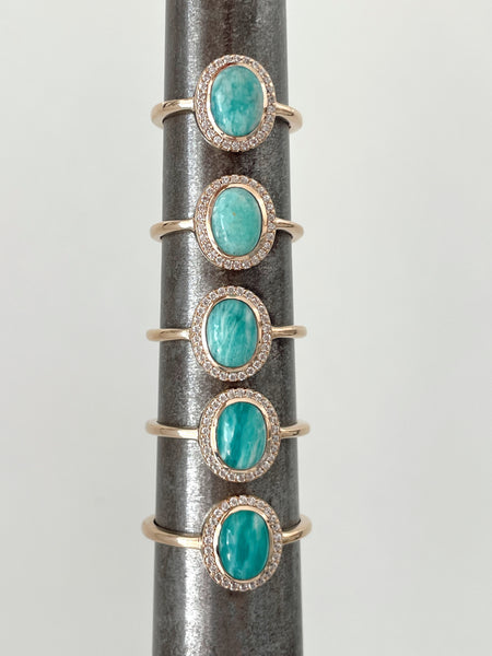 Bague Le lagon - tailles 50