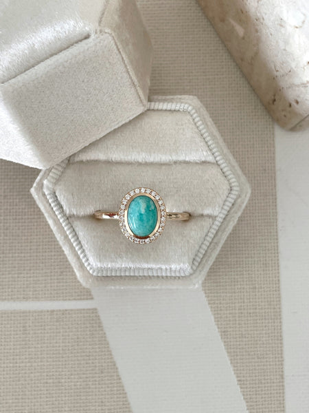 Bague Le lagon - tailles 50