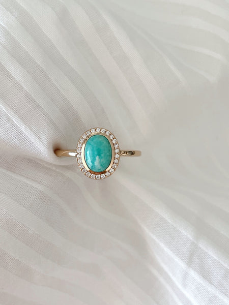 Bague Le lagon - tailles 50
