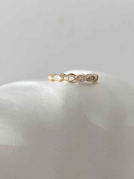 Bague dentelle