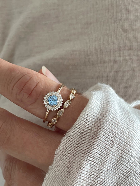 Bague dentelle
