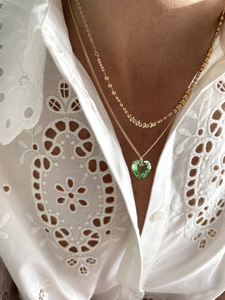 Collier Mia vert