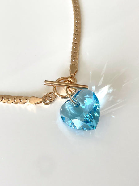 Collier Mona bleu
