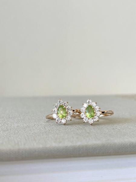 Merveille peridot ring - size 58