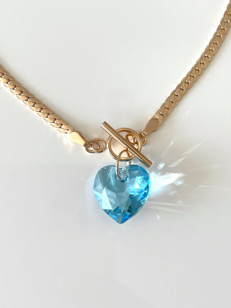Collier Mona bleu