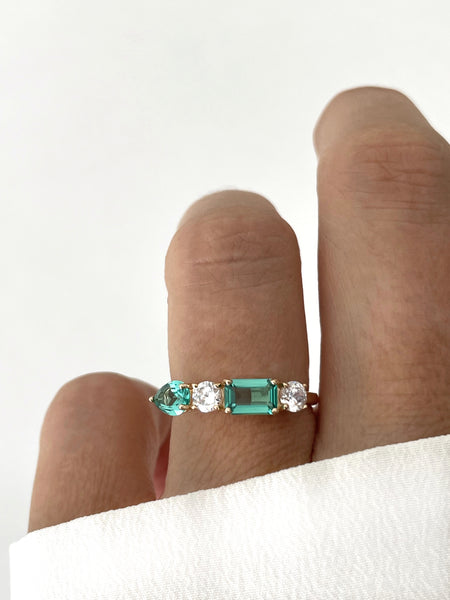 Bague Mosaïque - tailles 50 & 58