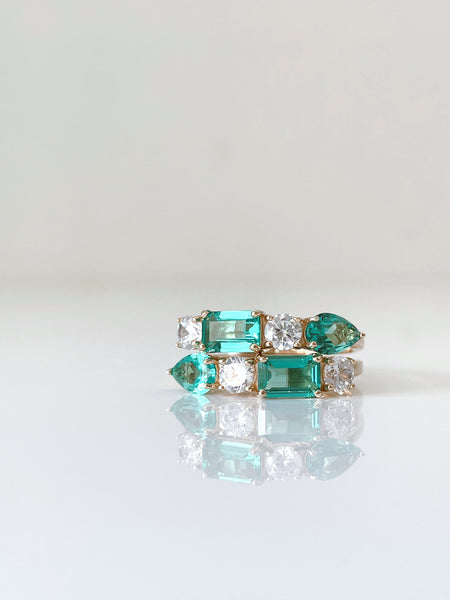 Bague Mosaïque - tailles 50 & 58