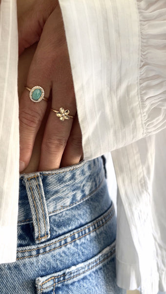 Bague Le lagon - tailles 50