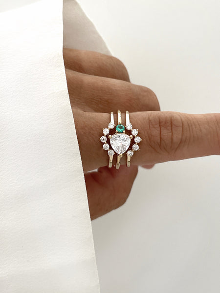 Bague Evasion blanche