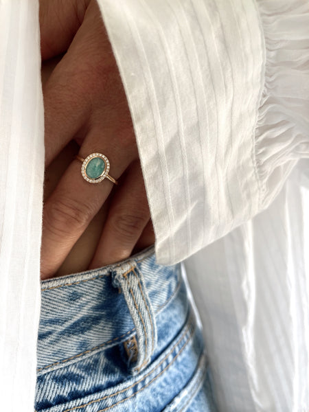 Bague Le lagon - tailles 50
