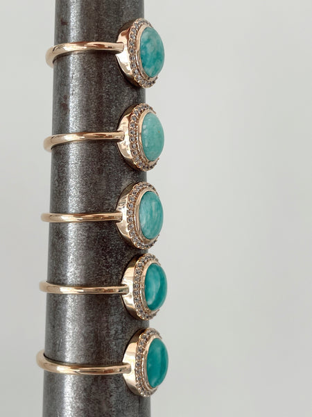 Bague Le lagon - tailles 50