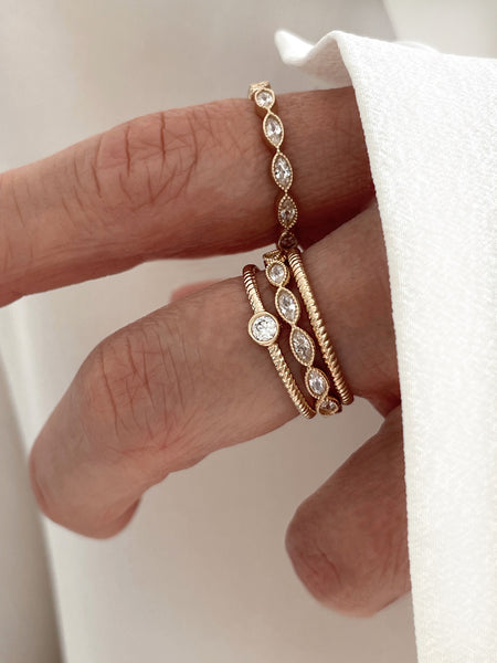 Bague dentelle