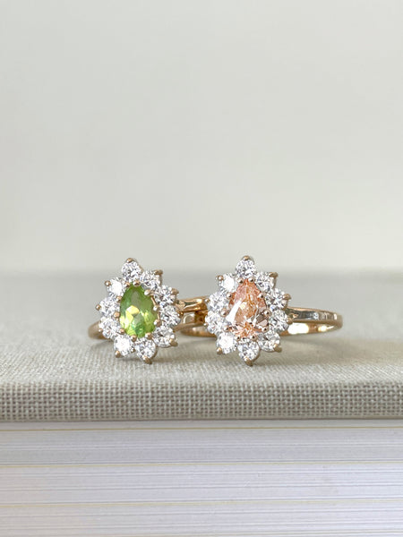Merveille peridot ring - size 58