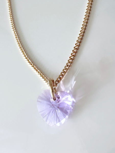 Collier Mia violet