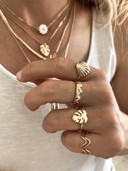 Bague Monstera